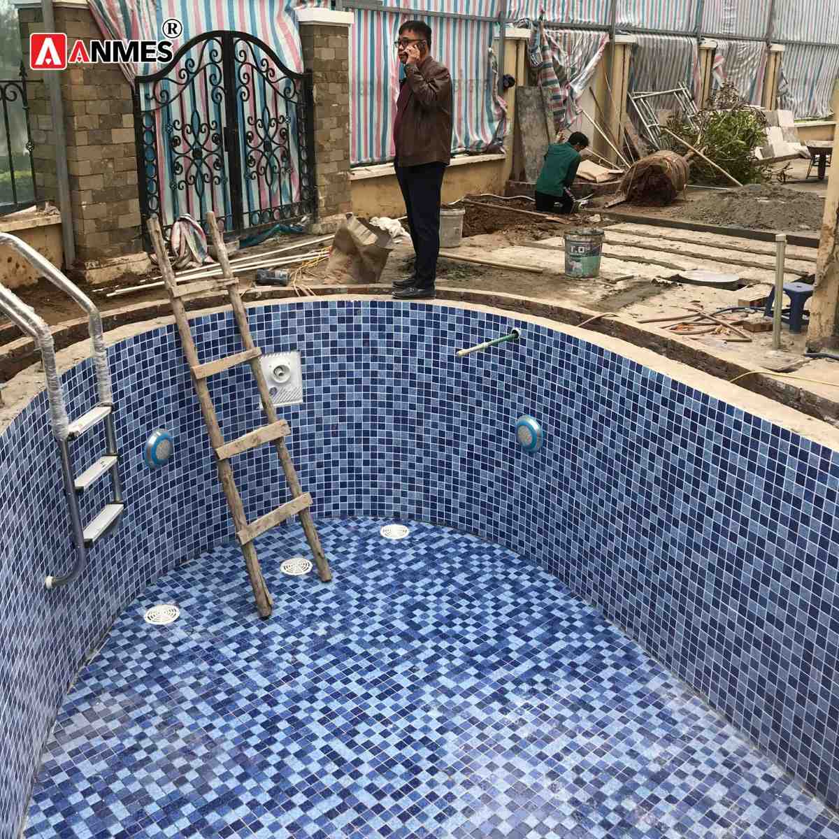 Đơn vị thiết kế, thi công bể bơi AB4 chuyên nghiệp, đúng tiến độ